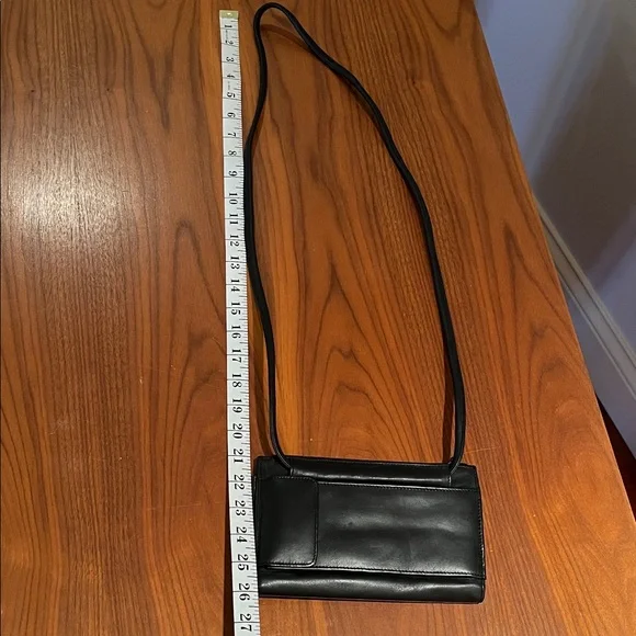 Fossil Black Leather Crossbody Bag - Picture 12 of 14